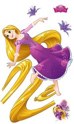 Παιδικό αυτοκόλλητο Disney Rapunzel XXL 12418 1.27x2.00 εκ.