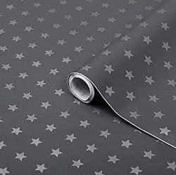 Αυτοκόλλητη ταπετσαρία Dc-Fix Stars Grey 200-0653 45cmx2m