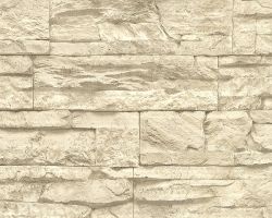 Ταπετσαρία τοίχου με όψη πέτρας από την συλλογή Wood & Stone 53 X1000 εκ . 7071-30
