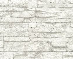 Ταπετσαρία τοίχου με όψη πέτρας από την συλλογή Wood & Stone 53 X1000 εκ  . 7071-61