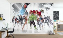 Φωτοταπετσαρία τοίχου Marvel Avengers Unite 8-4032 3.68x2.54εκ.