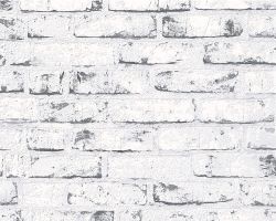 Ταπετσαρία τοίχου με οψη τούβλου από την συλλογή Black n White 4 53 X1000 εκ  9078-37