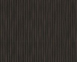 Ριγέ μαύρη ταπετσαρία τοίχου με σατινέ υφή από τη συλλογή Versace. 53 X1000 εκ 9359-04