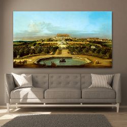 Πίνακας σε καμβά Bernardo Bellotto - The Schloss Hof