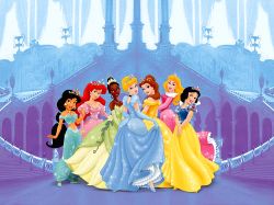 Παιδική Φωτοταπετσαρία Οι πριγκίπισσες - Disney.
