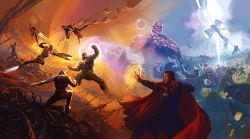 Φωτοταπετσαρία τοίχου Avengers Epic Battles IADX10-076 5.00x2.80 εκ.