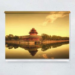 Ρόλερ με ψηφιακή εκτύπωση Forbidden city of Beijing