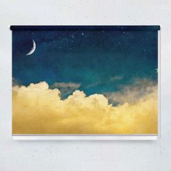 Ρόλερ με ψηφιακή εκτύπωση Vintage night sky