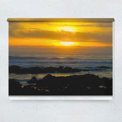 Ρόλερ με ψηφιακή εκτύπωση Ηλιοβασίλεμα στην Θάλασσα