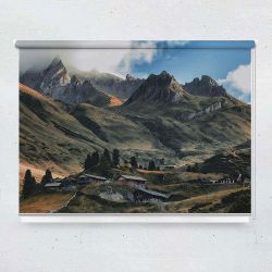 Ρόλερ με ψηφιακή εκτύπωση Με θέα το βουνό