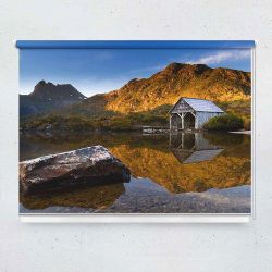 Ρόλερ με ψηφιακή εκτύπωση Lonely Hoyse in the lake