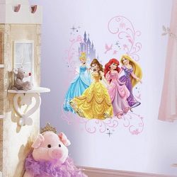 Αυτοκόλλητα τοίχου Disney Princess RMK2799TB
