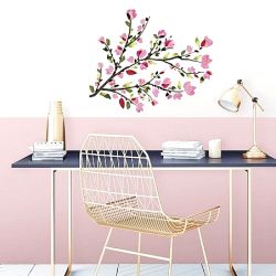 Αυτοκόλλητα τοίχου με λουλούδια Pink Blossom Branches