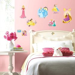 Παιδικά αυτοκόλλητα τοίχου Princess Friendship Adventures RMK3181SCS