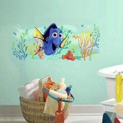 Παιδικά αυτοκόλλητα τοίχου Finding Dory and Nemo σε Giant διάσταση RMK3220GM.