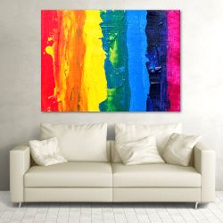 Πίνακας σε καμβά Rainbow