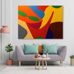 Πίνακας σε καμβά Multicolor abstract