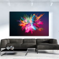 Πίνακας σε καμβά Colors explosion