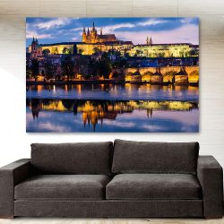 Πίνακας σε καμβά Κάστρο της Πράγας