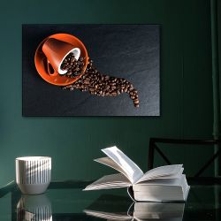 Πίνακας σε καμβά Κοκοι καφέ