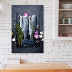 Πίνακας σε καμβά Ψάρια