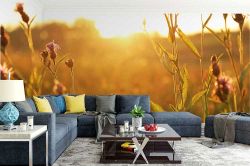 Φωτοταπετσαρία τοίχου με λουλούδια σε επιθυμητές διαστάσεις 485701