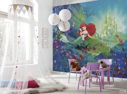 Παιδική φωτοταπετσαρία τοίχου Disney Ariel 8-4021 3.68x2.54εκ.