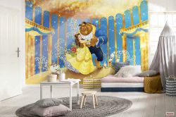 Παιδική φωτοταπετσαρία τοίχου Disney Beuty and the Beast 8-4022 3.68x2.54εκ.