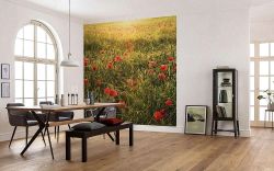 Φωτοταπετσαρία τοίχου Poppy World SHX5-071 2.50x2.80 εκ.