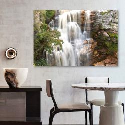 Πίνακας σε καμβά Jungle Waterfall