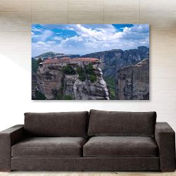 Πίνακας σε καμβά Meteora Monasteries