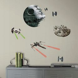 Παιδικά αυτοκόλλητα τοίχου Star Wars Classic Ships RMK3012SCS
