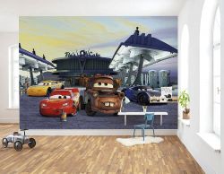Παιδική φωτοταπετσαρία τοίχου Disney Cars 3 Station 8-4101 3.68x2.54εκ.