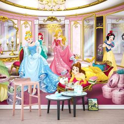 Παιδική φωτοταπετσαρία τοίχου Disney Princess Mirror 8-4108 3.68x2.54εκ.