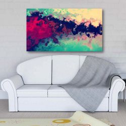 Πίνακας σε καμβά Colored Smoke