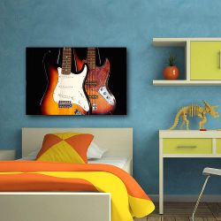 Πίνακας σε καμβά Electric Guitars
