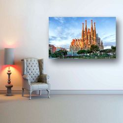 Πίνακας σε καμβά Sagrada Familia