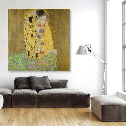 Πίνακας σε καμβά Klimt The Kiss