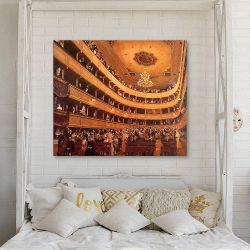Πίνακας σε καμβά Gustav Klimt - The Old Burgtheater