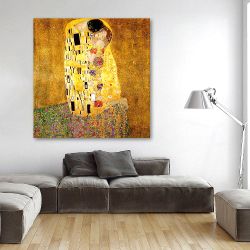 Πίνακας σε καμβά Gustav Klimt - The kiss