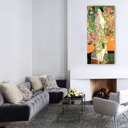 Πίνακας σε καμβά Gustav Klimt - The dancer