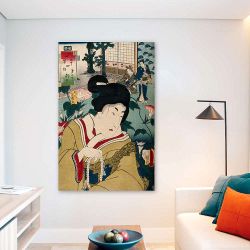 Πίνακας σε καμβά Utagawa Kunisada - UK00002