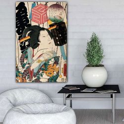 Πίνακας σε καμβά Utagawa Kunisada - UK00003