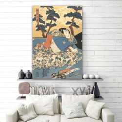 Πίνακας σε καμβά Utagawa Kunisada - UK00006