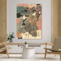 Πίνακας σε καμβά Utagawa Kunisada - UK00009