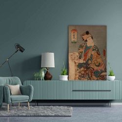 Πίνακας σε καμβά Utagawa Kunisada - UK00010
