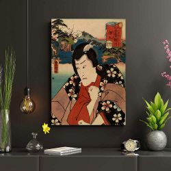 Πίνακας σε καμβά Utagawa Kunisada - UK00026