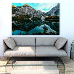 Πίνακας σε καμβά Magic Mountains View