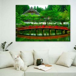 Πίνακας σε καμβά Bridge in China