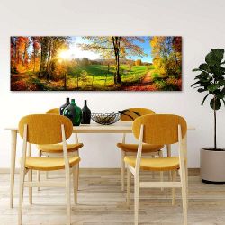 Πίνακας σε καμβά Gorgeous landscape panorama